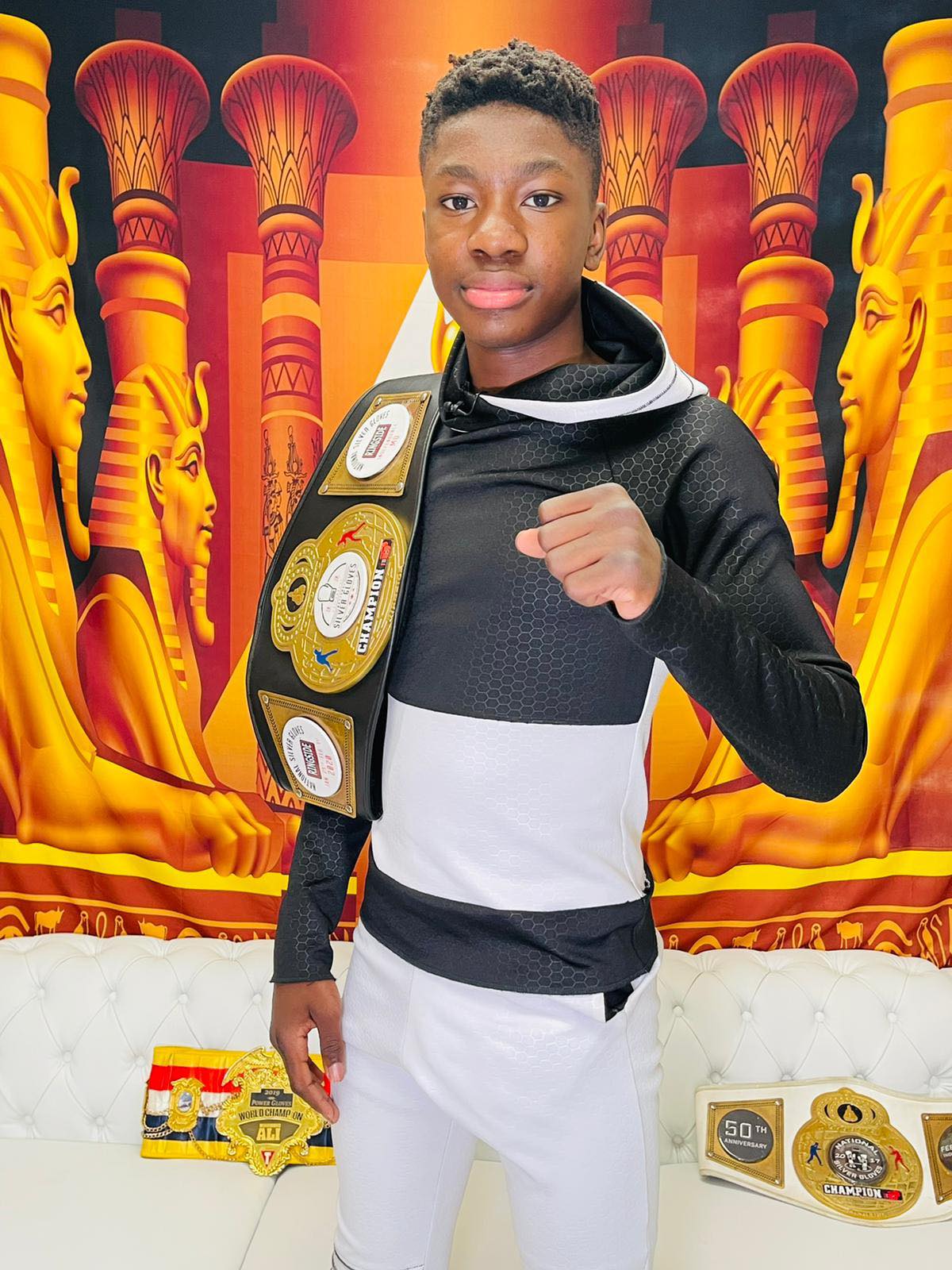 BOXING CHAMPION BECOMES GGY COLLECTIONS BRAND AMBASSADOR